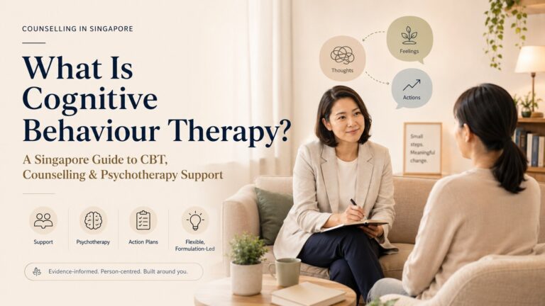 What Is Cognitive Behaviour Therapy? A Singapore Guide to CBT, Counselling, and Psychotherapy Support