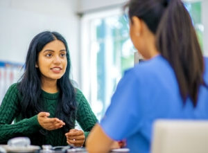 Therapist and participant in Solution-focused Brief Therapy (SFBT)