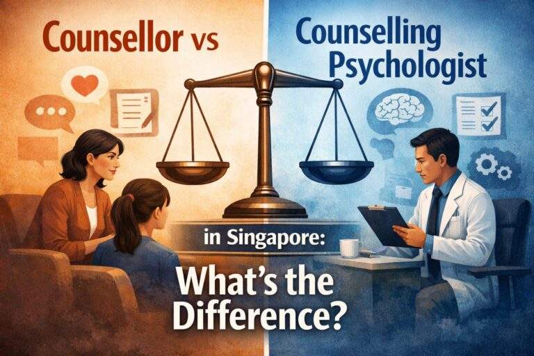 Counsellor vs Counselling Psychologist in Singapore: What’s the Difference?