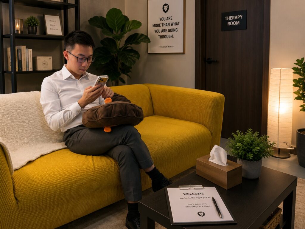 The Lion Mind - Cozy Waiting Room